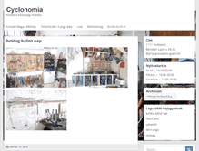 Tablet Screenshot of cyclonomia.org